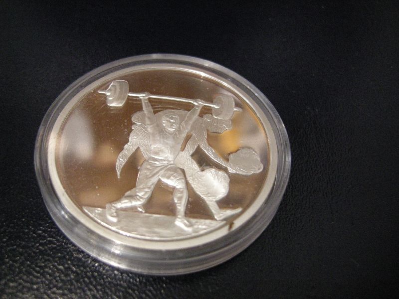 10 Euro Griekenland 2004 Gewichtheffen proof (afbeelding voor) 10 Euro Griekenland 2004 Gewichtheffen proof